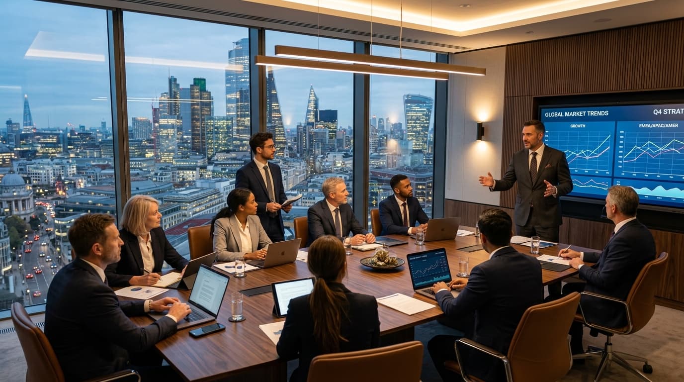 Corporate Executive Boardroom